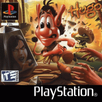 Hugo Black Diamond Fever PAL Playstation PAL box art